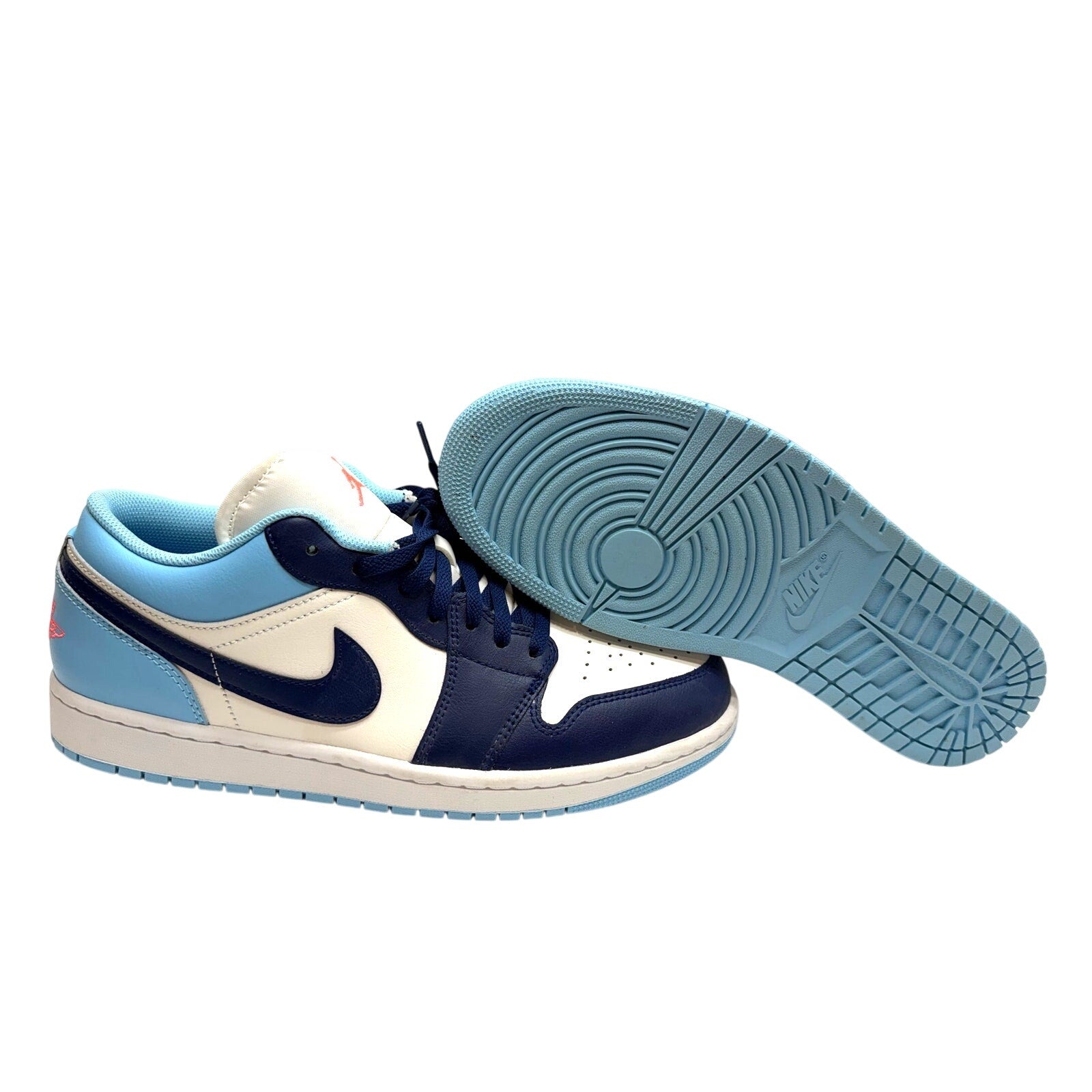 AIR JORDAN 1 LOW "BLUE CHILL" - MENS SIZE 11