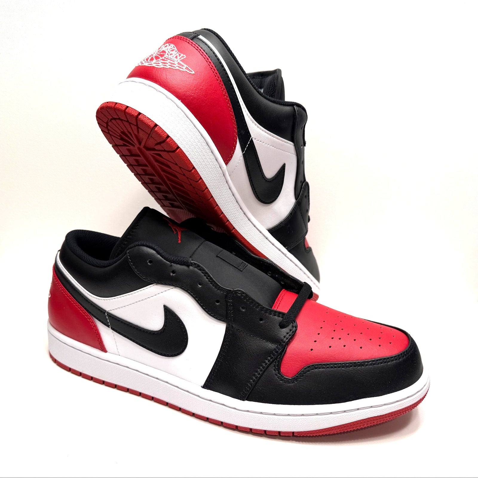 AIR JORDAN 1 LOW BRED TOE - MENS SIZE 13
