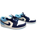 AIR JORDAN 1 LOW "BLUE CHILL" - MENS SIZE 11