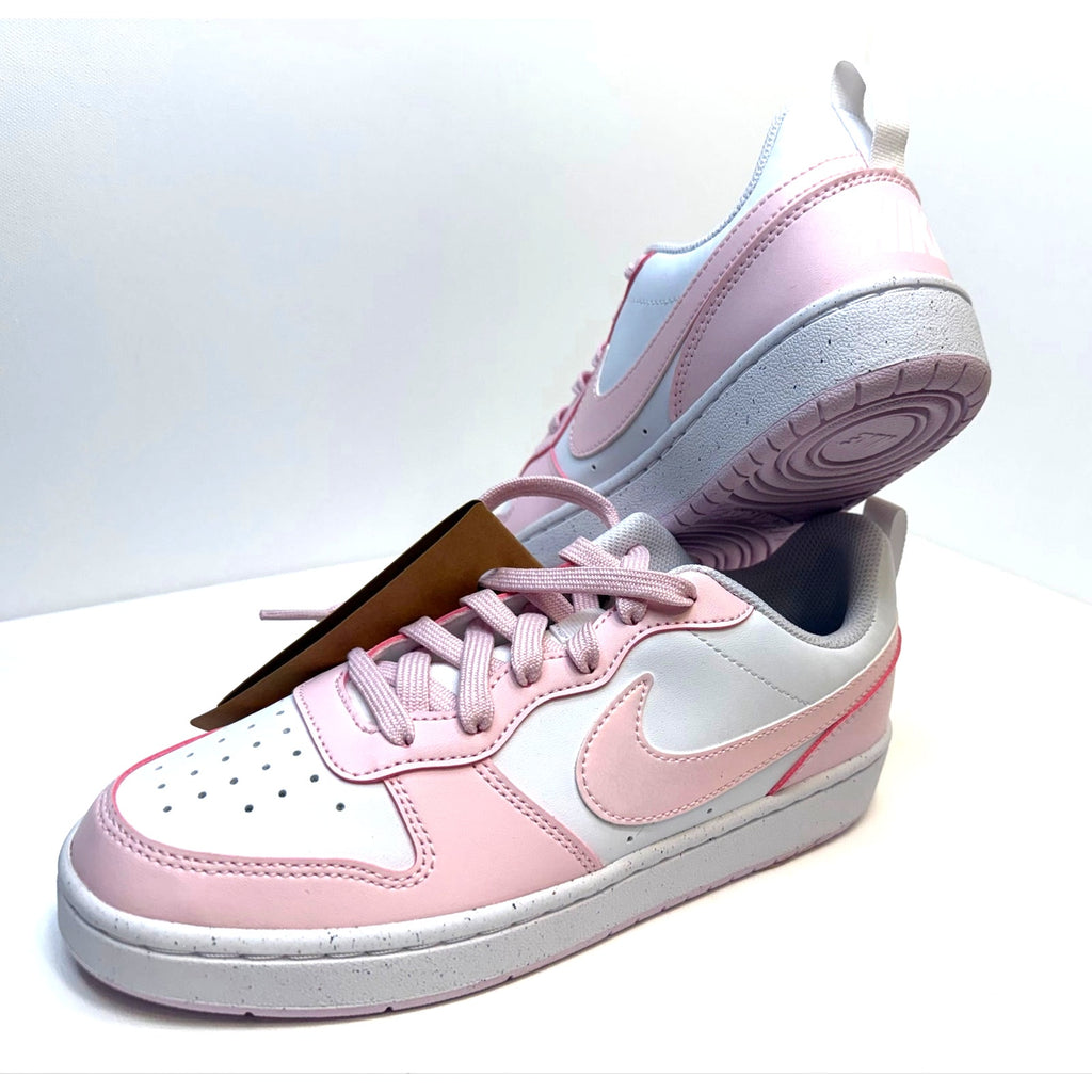 W NIKE COURT BOROUGH LOW RECRAFT (GS) - WOMENS SIZE 5.5