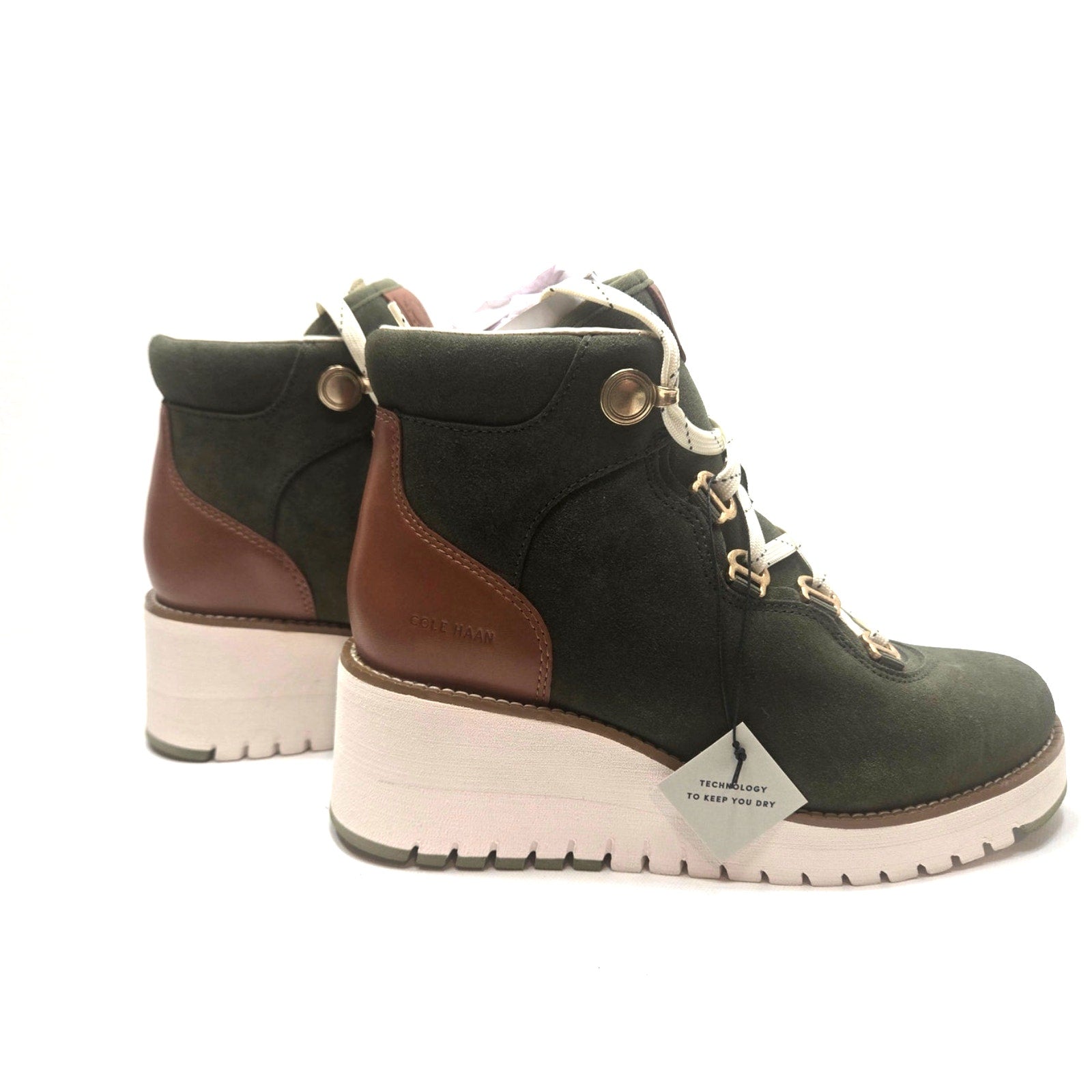 COLE HAAN ZG CITY LACEUP WDG WOMENS SIZE 7